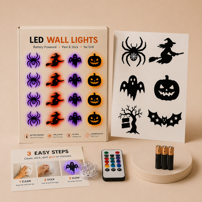 HallowHaven™ LED Wall Lights