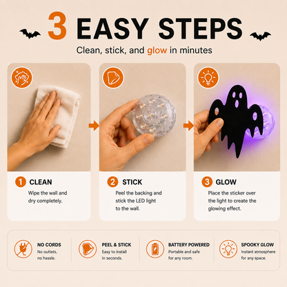 HallowHaven™ LED Wall Lights